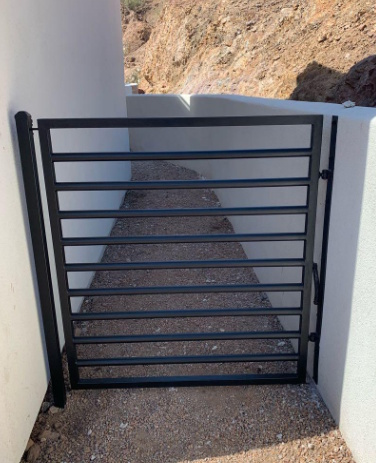Custom property entry gate