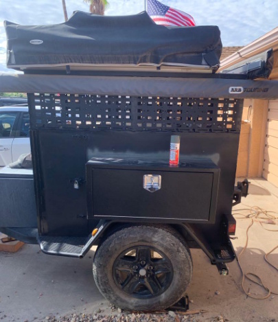 Custom overland off-road trailer